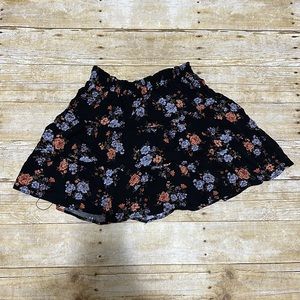 Live to be Spoiled floral flowy skirt